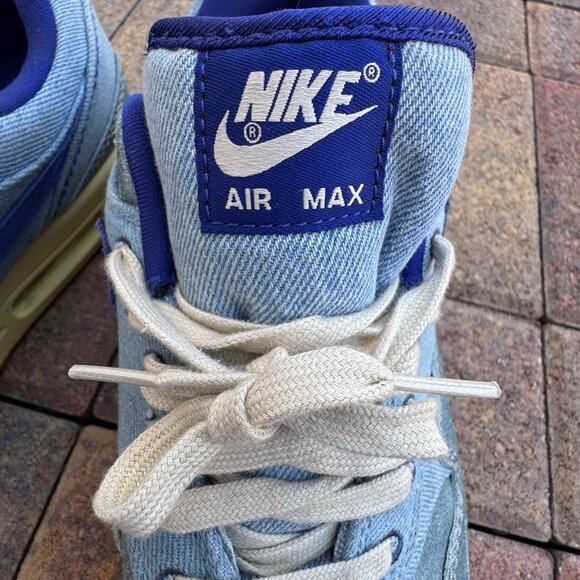 Nike Air Max 1 Premium 'Dirty Denim' DV3050-300 Men's Size 11 US - Picture 3 of 8